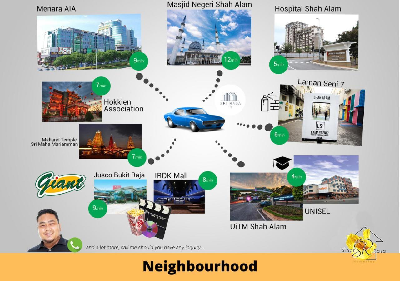 Sinar Rasa Homestay At I-Soho, I-City Шах Алам Екстериор снимка Neighbourhood