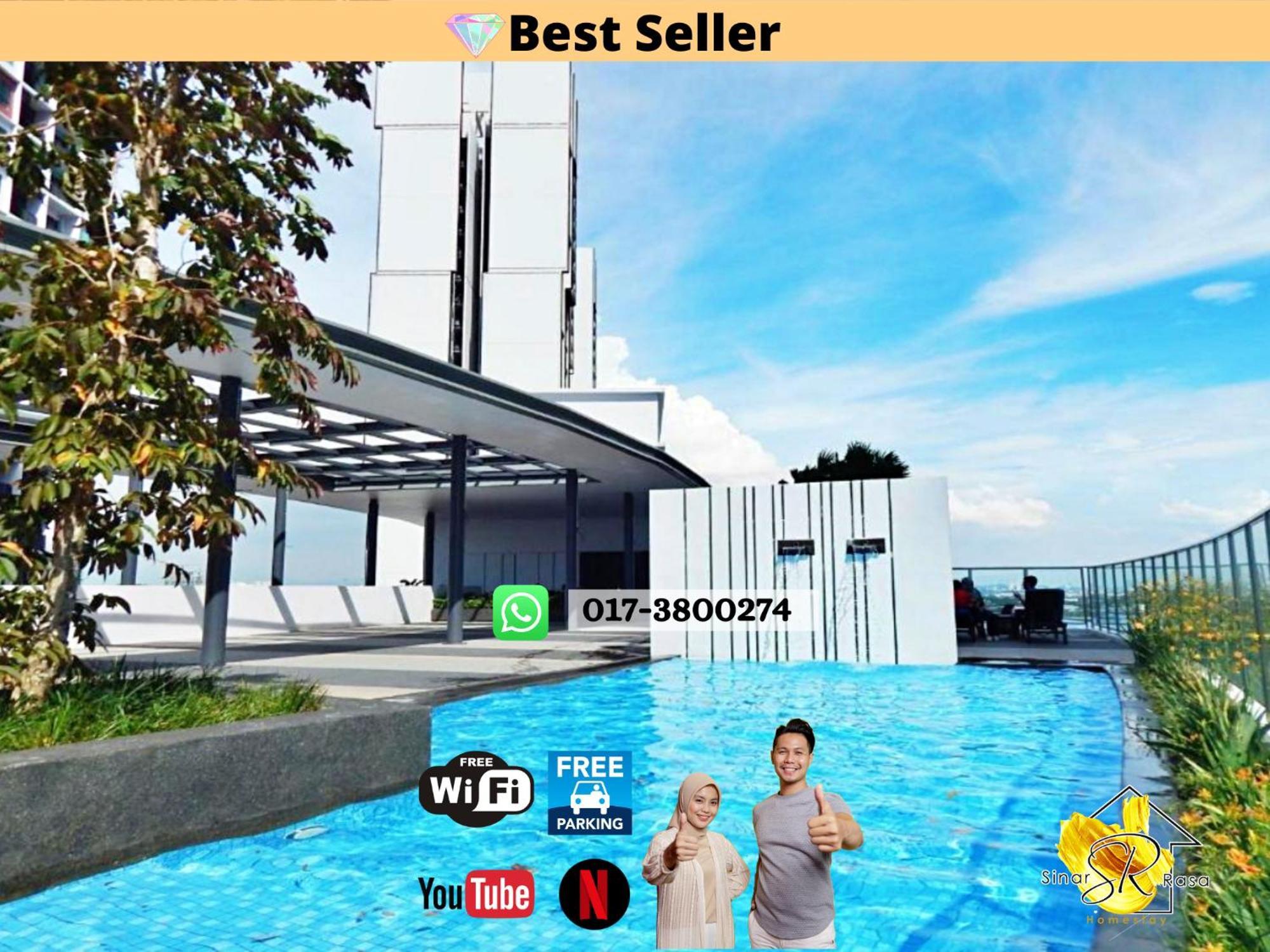 Sinar Rasa Homestay At I-Soho, I-City Шах Алам Екстериор снимка Sky Pool